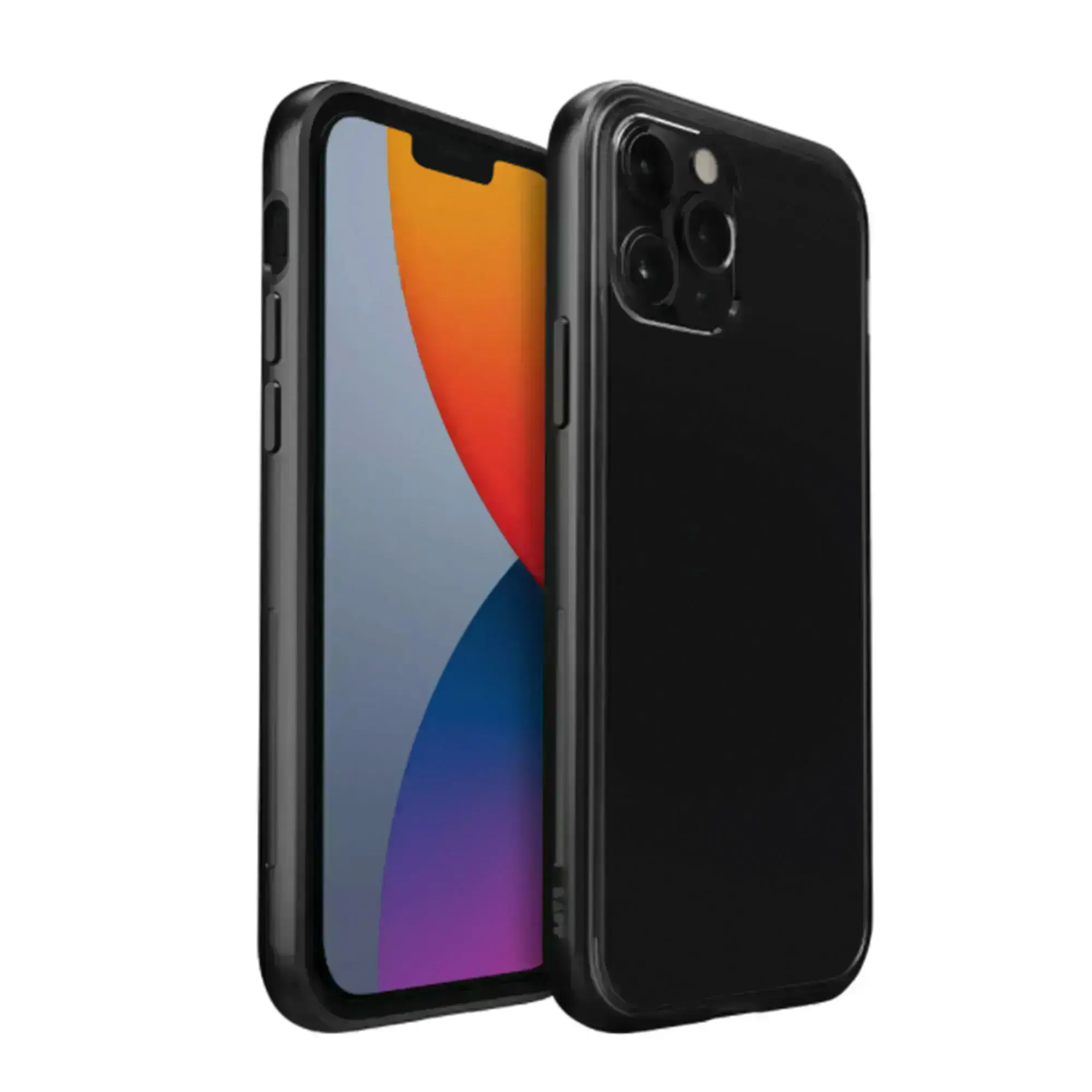Чехол LAUT EXOFRAME for iPhone 12 mini - Gun Metal (L_IP20S_EX_BK)